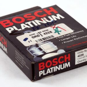 Bosch FR7DP 4228 Platinum spark plugs (set of 4)